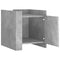 vidaXL Bedside Cabinet Concrete Grey 45x50x50 cm Engineered Wood