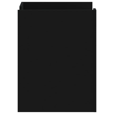 vidaXL Bedside Cabinet Black 45x50x65 cm Engineered Wood