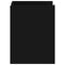 vidaXL Bedside Cabinet Black 45x50x65 cm Engineered Wood