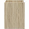 vidaXL Bedside Cabinet Sonoma Oak 45x50x65 cm Engineered Wood