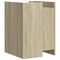 vidaXL Bedside Cabinet Sonoma Oak 45x50x65 cm Engineered Wood
