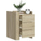vidaXL Bedside Cabinet Sonoma Oak 45x50x65 cm Engineered Wood