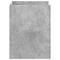 vidaXL Bedside Cabinet Concrete Grey 45x50x65 cm Engineered Wood