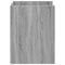 vidaXL Bedside Cabinet Grey Sonoma 45x50x65 cm Engineered Wood