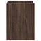 vidaXL Bedside Cabinet Brown Oak 45x50x65 cm Engineered Wood