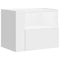 vidaXL Wall-mounted Bedside Cabinet White 45x30x35 cm