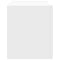 vidaXL Wall-mounted Bedside Cabinet White 45x30x35 cm