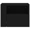 vidaXL Wall-mounted Bedside Cabinets 2 pcs Black 45x30x35 cm