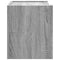 vidaXL Wall-mounted Bedside Cabinet Grey Sonoma 45x30x35 cm