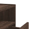 vidaXL Wall-mounted Bedside Cabinets 2 pcs Brown Oak 45x30x35 cm