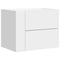 vidaXL Wall-mounted Bedside Cabinet White 45x30x35 cm