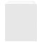 vidaXL Wall-mounted Bedside Cabinet White 45x30x35 cm