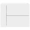 vidaXL Wall-mounted Bedside Cabinets 2 pcs White 45x30x35 cm