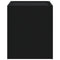 vidaXL Wall-mounted Bedside Cabinets 2 pcs Black 45x30x35 cm