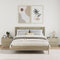 vidaXL Wall-mounted Bedside Cabinets 2 pcs Sonoma Oak 45x30x35 cm