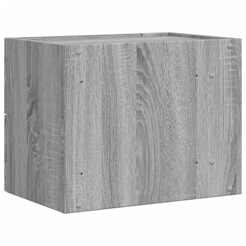 vidaXL Wall-mounted Bedside Cabinets 2 pcs Grey Sonoma 45x30x35 cm