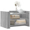 vidaXL Coffee Table Grey Sonoma 80x50x50 cm Engineered Wood