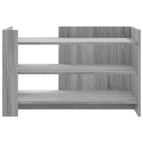 vidaXL Coffee Table Grey Sonoma 80x50x50 cm Engineered Wood