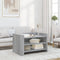 vidaXL Coffee Table Grey Sonoma 80x50x50 cm Engineered Wood
