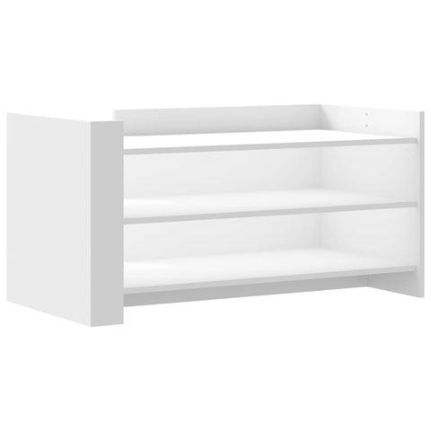 vidaXL Coffee Table White 100x50x50 cm Engineered Wood