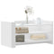 vidaXL Coffee Table White 100x50x50 cm Engineered Wood
