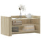 vidaXL Coffee Table Sonoma Oak 100x50x50 cm Engineered Wood