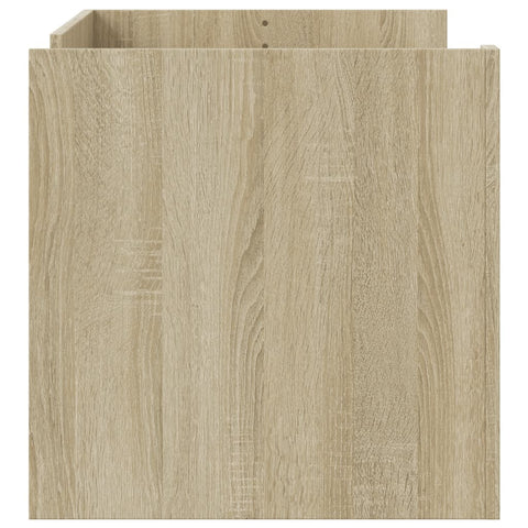 vidaXL Coffee Table Sonoma Oak 100x50x50 cm Engineered Wood