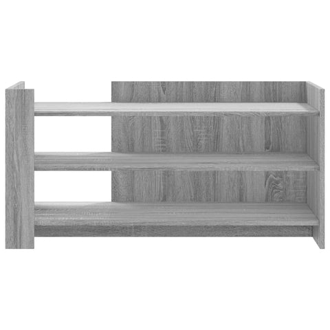 vidaXL Coffee Table Grey Sonoma 100x50x50 cm Engineered Wood