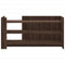 vidaXL Coffee Table Brown Oak 100x50x50 cm Engineered Wood