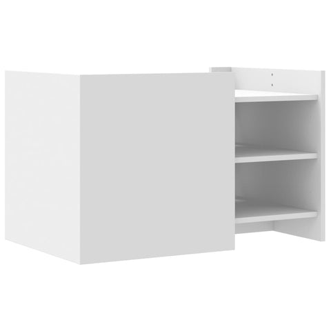 vidaXL Coffee Table White 80x50x50 cm Engineered Wood