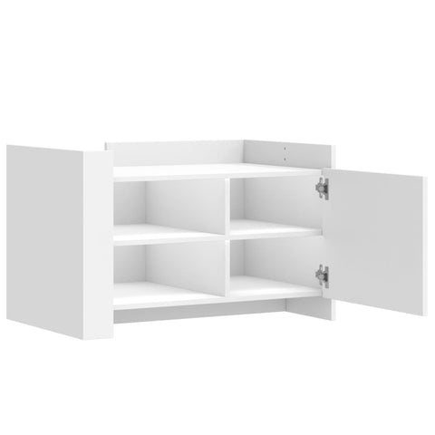 vidaXL Coffee Table White 80x50x50 cm Engineered Wood