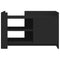 vidaXL Coffee Table Black 80x50x50 cm Engineered Wood