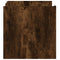 vidaXL Coffee Table Smoked Oak 80x50x50 cm Engineered Wood