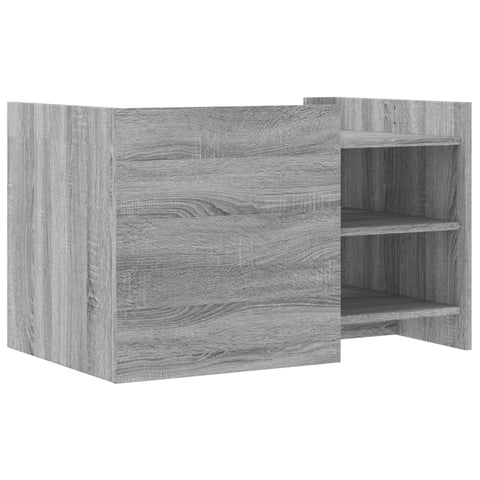 vidaXL Coffee Table Grey Sonoma 80x50x50 cm Engineered Wood