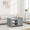 vidaXL Coffee Table Grey Sonoma 80x50x50 cm Engineered Wood