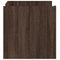 vidaXL Coffee Table Brown oak 80x50x50 cm Engineered Wood