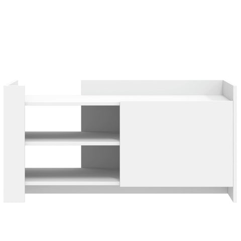 vidaXL Coffee Table White 100x50x50 cm Engineered Wood