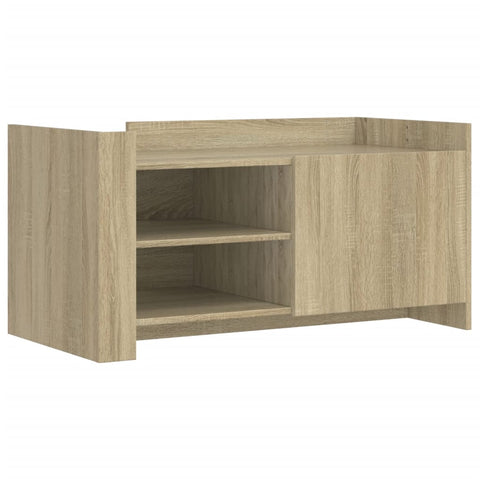 vidaXL Coffee Table Sonoma Oak 100x50x50 cm Engineered Wood
