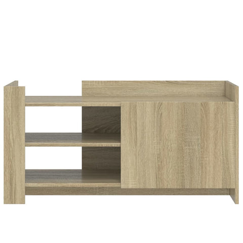 vidaXL Coffee Table Sonoma Oak 100x50x50 cm Engineered Wood