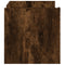 vidaXL Coffee Table Smoked Oak 100x50x50 cm Engineered Wood