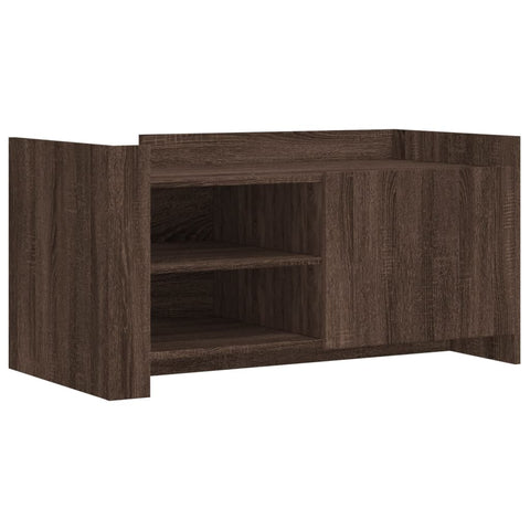 vidaXL Coffee Table Brown oak 100x50x50 cm Engineered Wood