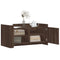 vidaXL Coffee Table Brown oak 100x50x50 cm Engineered Wood