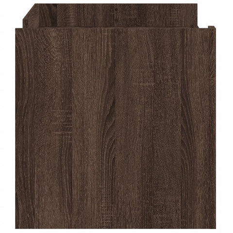 vidaXL Coffee Table Brown oak 100x50x50 cm Engineered Wood