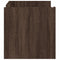 vidaXL Coffee Table Brown oak 100x50x50 cm Engineered Wood