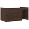 vidaXL Coffee Table Brown oak 100x50x50 cm Engineered Wood