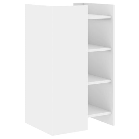 vidaXL Sideboard White 45x35x75 cm Engineered Wood