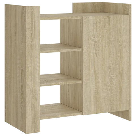 vidaXL Sideboard Sonoma Oak 73.5x35x75 cm Engineered Wood