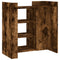 vidaXL Sideboard Smoked Oak 73.5x35x75 cm Engineered Wood