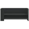vidaXL Wall Shelf Black 70.5x35x30.5 cm Engineered Wood