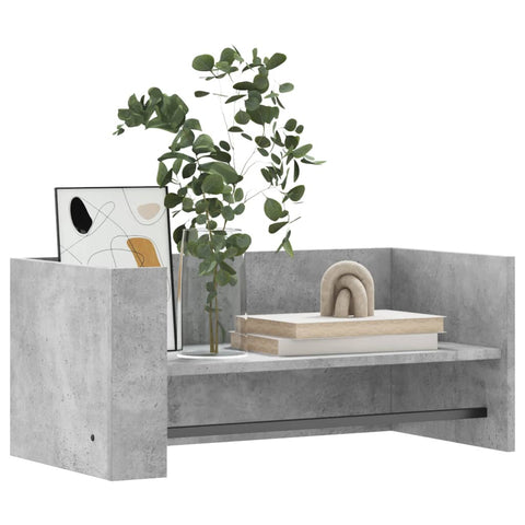 vidaXL Wall Shelf Concrete Grey 70.5x35x30.5 cm Engineered Wood